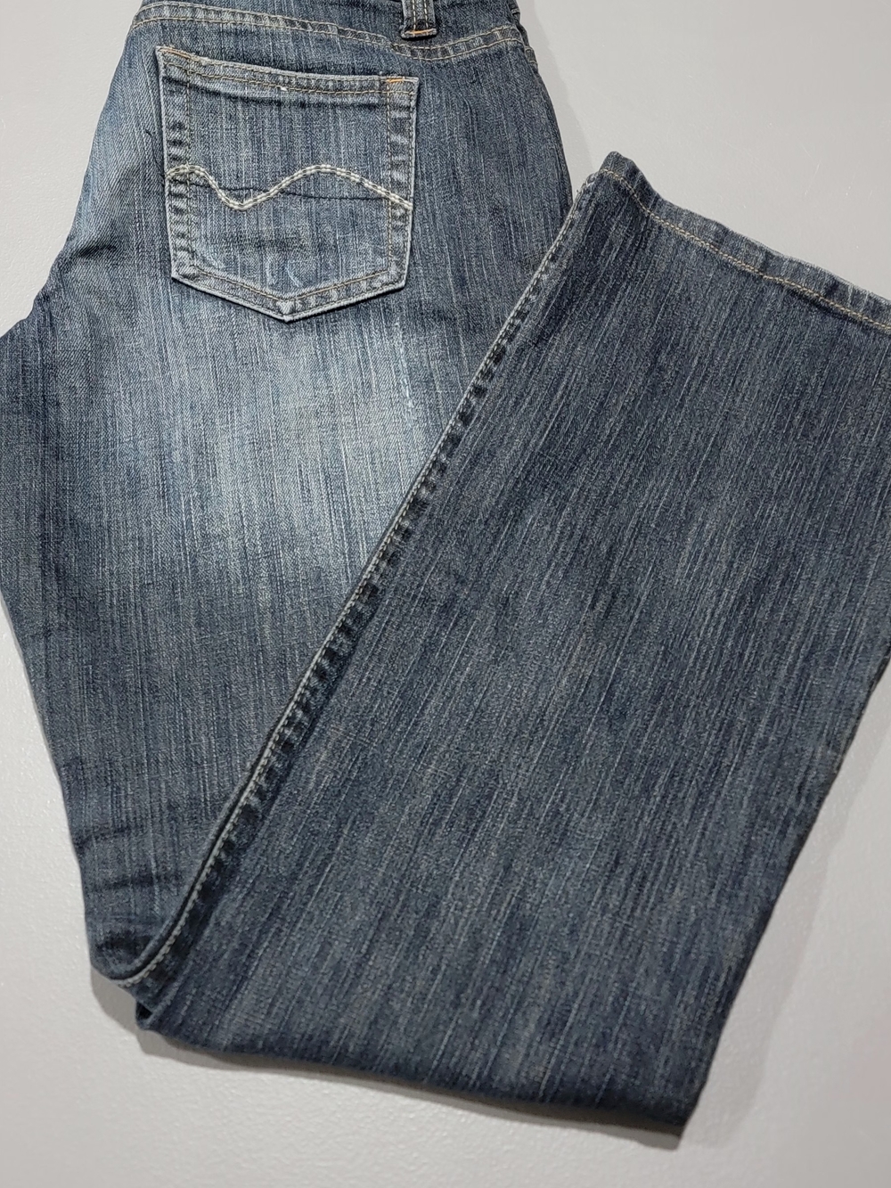 Maurices Taylor Boot Jeans in Dark Blue Denim